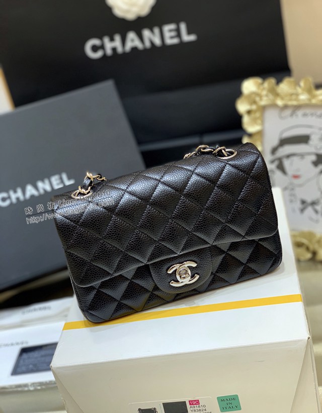 Chanel專櫃新款純原廠CF方胖子經典款Classic flap bag 香奈兒1116小羊皮鏈條肩背女包 djc4492